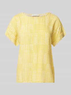 Christian Berg Woman Regular fit blouseshirt met kapmouwen