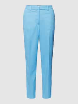MORE & MORE Stoffen broek met persplooien