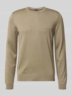Boss Regular fit gebreide pullover van pure scheerwol model 'BOTTO'