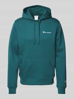 Champion Hoodie met labelstitching