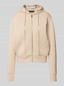 Guess Sweatjack met tunnelkoord in kettinglook model 'SIMONNE'
