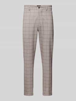 CINQUE Regular fit stoffen broek met bandplooien model 'BODO'