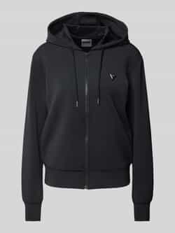 Guess Activewear Sweatjack met labelapplicatie model 'OLYMPE'