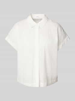 Opus Regular fit blouseshirt met ajourpatroon model 'Fessin'