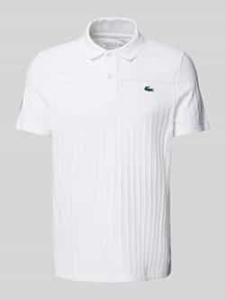 Lacoste Poloshirt met labeldetail