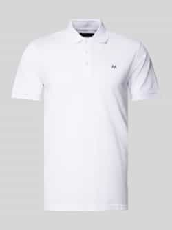Matinique Poloshirt met labeldetail model 'MApoleo'