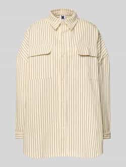 Karo Kauer Oversized overhemdblouse met knoopsluiting