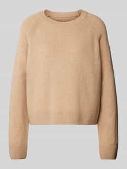ARMEDANGELS Raglan Gebreide Trui met Diverse Patronen Beige Dames