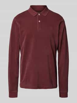 Marc O'Polo Regular fit poloshirt met labelstitching