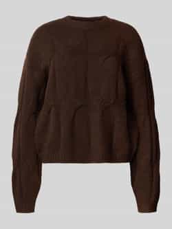 Pieces Relaxed fit gebreide pullover met wol model 'JENNA'