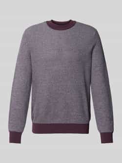 Boss Orange Gebreide pullover met ribboorden model 'Aspoki'