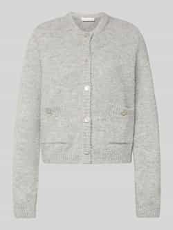 Rich & Royal Loose fit gebreid vest met wol-aandeel