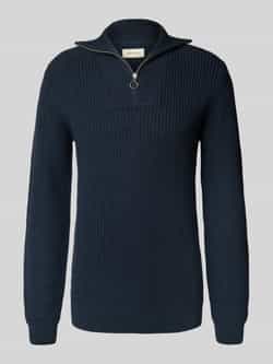 Blend Schipperstrui met labeldetail model 'DENO'