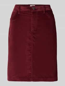 S.Oliver RED LABEL Uitlopende minirok in ribcordlook