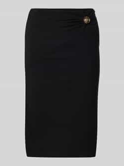 Guess Knielange rok met sierknoop model 'ZAMA'