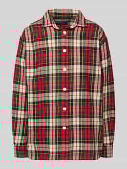 Polo Ralph Lauren Relaxed fit overhemdblouse met labelstitching