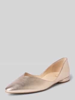 Högl Ballerina's van leer in metallic look