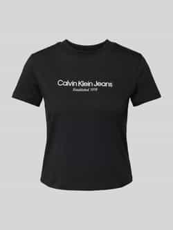 Calvin Klein Jeans T-shirt met labelprint
