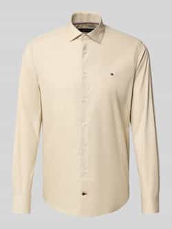 Tommy Hilfiger Tailored Slim fit zakelijk overhemd van katoenmix