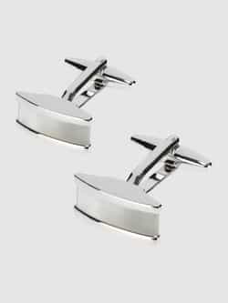 Lindenmann Manchetknopen met siersteentje