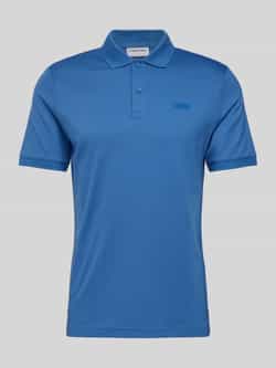CK Calvin Klein Regular fit poloshirt met knoopsluiting