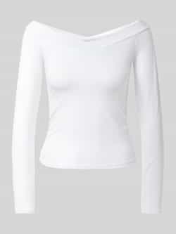 Pieces Regular fit shirt met lange mouwen met viscose model 'MALIVA'