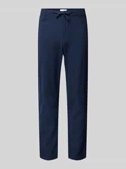 Selected Homme Slim tapered fit broek met tunnelkoord model 'Brody'