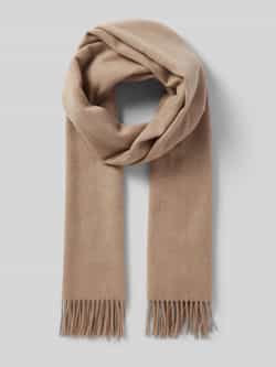 Selected Femme Wollen sjaal met franjes model 'TIME'