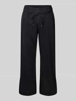 TONI Stoffen broek met elastische band en strikceintuur