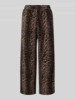 Pieces Regular fit culotte in kreuklook model 'FLORA'