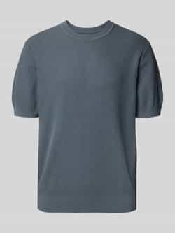 JAKE*S STUDIO MEN T-shirt met ribboorden model 'CASPER'