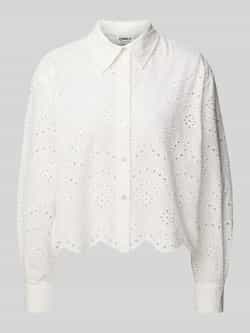 Only Relaxed fit overhemdblouse van puur katoen model 'VALAIS'