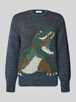 Lacoste Regular fit gebreide pullover van wolmix