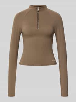 P.E Nation Shirt met lange mouwen en labelprint