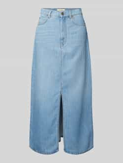 Weekend Max Mara Jeansrok met loopsplit model 'GELADA'