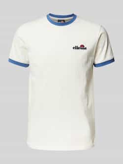 Ellesse T-shirt met labelstitching model 'MEDUNO'
