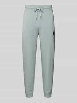 HUGO Sweatpants met labelpatch model 'Dimacs'
