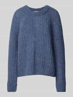 Smith and Soul Gebreide pullover met ajourpatroon