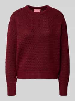 JJXX Gebreide pullover met ribboorden model 'MILLY'