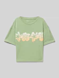 Roxy T-shirt met ronde hals model 'SUN FOR ALL SEASONS'