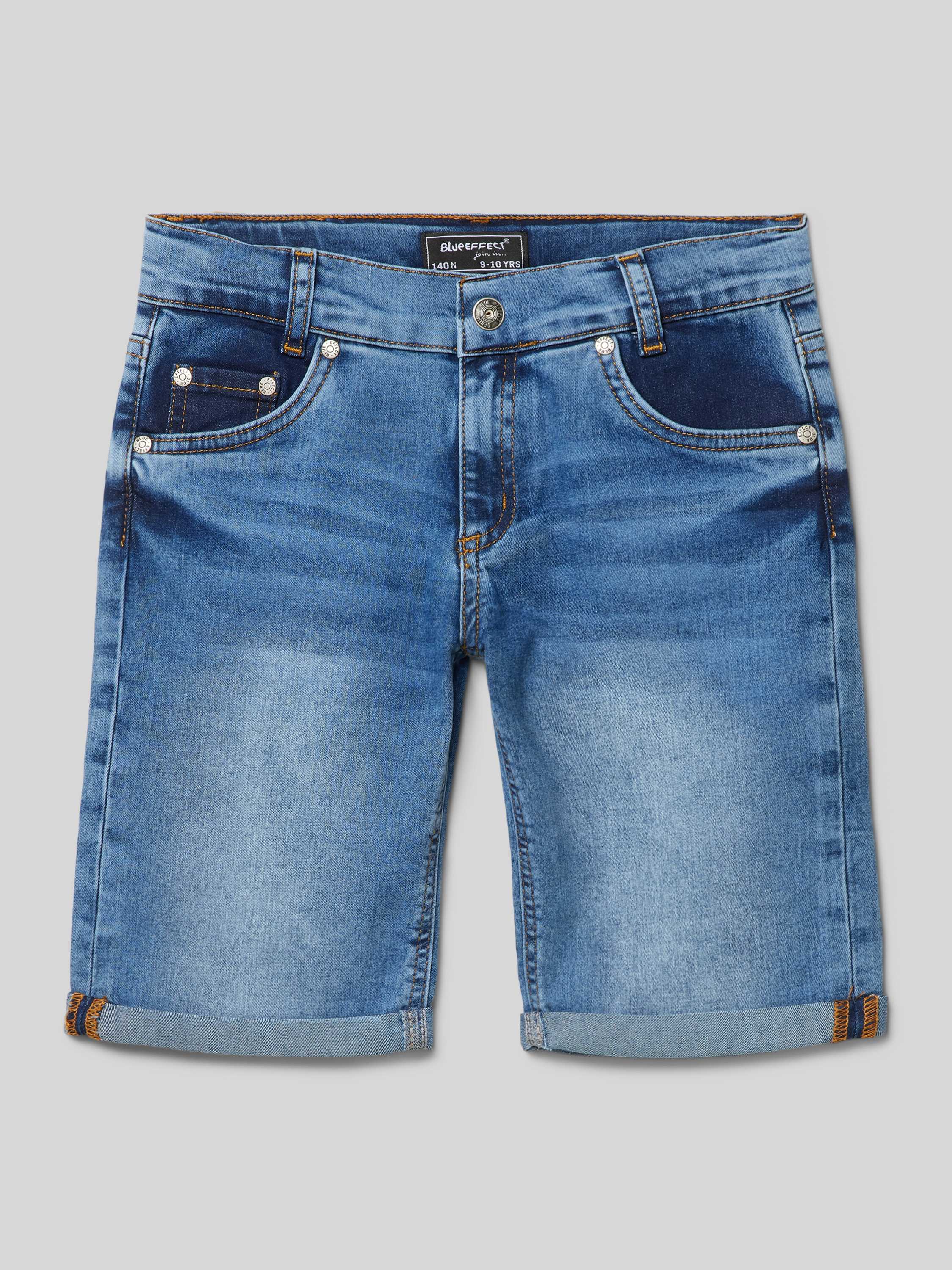 Blue Effect Korte jeans met vaste omslag aan de pijpen