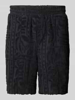 JOOP! JEANS Regular fit korte broek met structuurmotief model 'Ioakim'