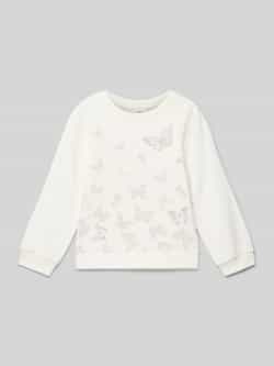 S.Oliver RED LABEL Comfort fit sweatshirt met vlinderprint