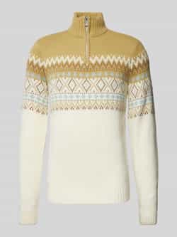 Blend Gebreide pullover met opstaande kraag