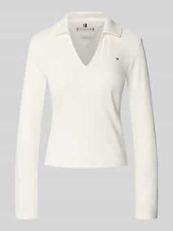 Tommy Hilfiger Slim fit shirt met lange mouwen van puur katoen