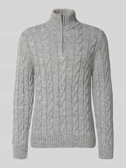 Superdry Gebreide pullover met ribboorden
