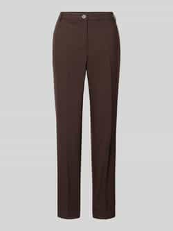 MORE & MORE Stoffen broek met Franse steekzakken