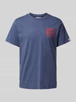 Replay Korte mouw katoenen T-shirt collectie Blue Heren