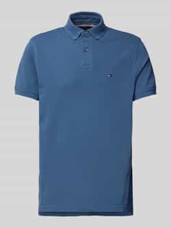 Tommy Hilfiger Regular fit poloshirt van katoenmix