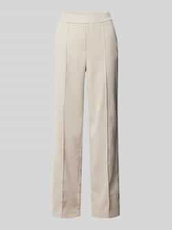 Someday Straight leg corduroy broek met vaste persplooien model 'Cenya'